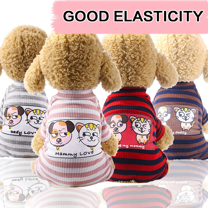 

Clothes For Dogs French Bulldog Jacket Cartoon Dog Sweaters For Small Dogs Pets Clothing Funny Clothes For Dogs Small Overalls