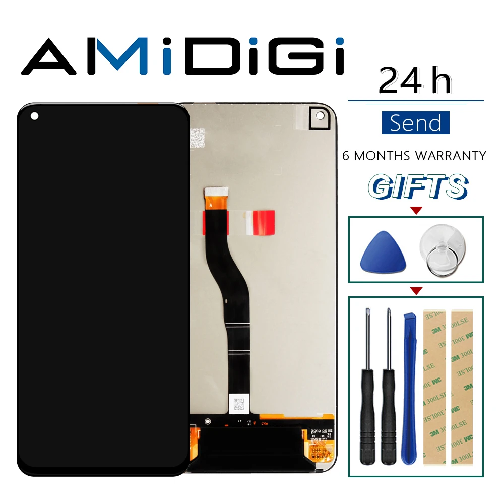 For 6.4" original Oukitel C21 LCD Display and TP Touch Screen Digitizer Assembly lcds for lcd+tools | Мобильные телефоны и