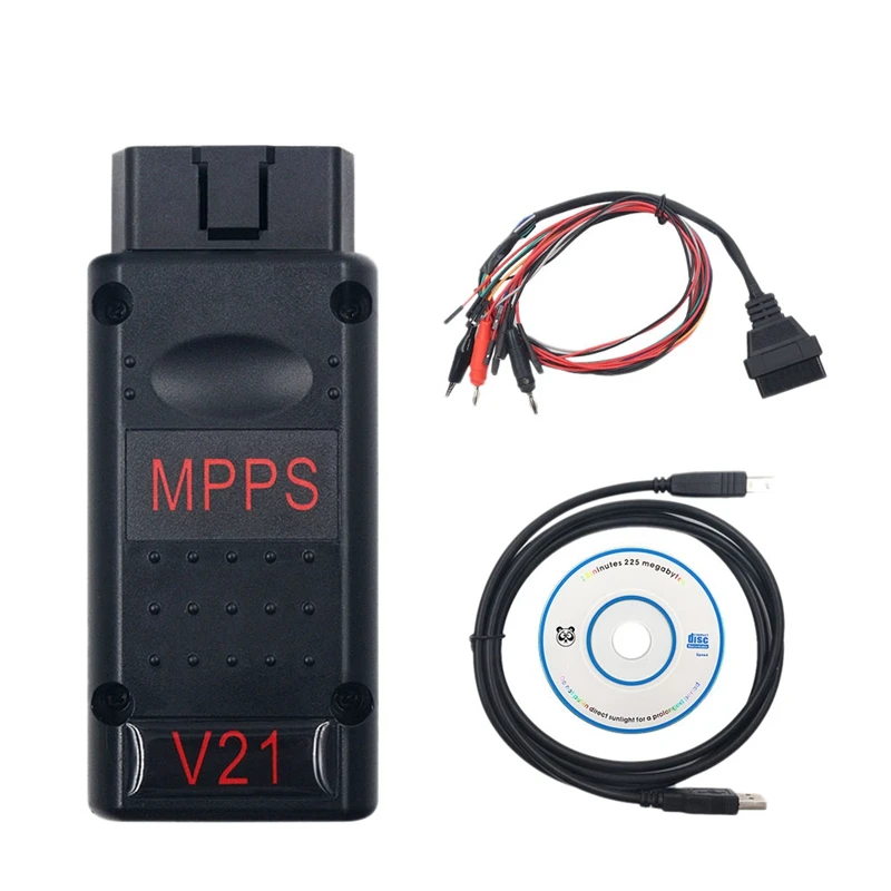 MPPS V21 ECU чип Тюнинг инструмент Основной + TRICORE MULTIBOOT с Breakout Tricore кабель EEprom
