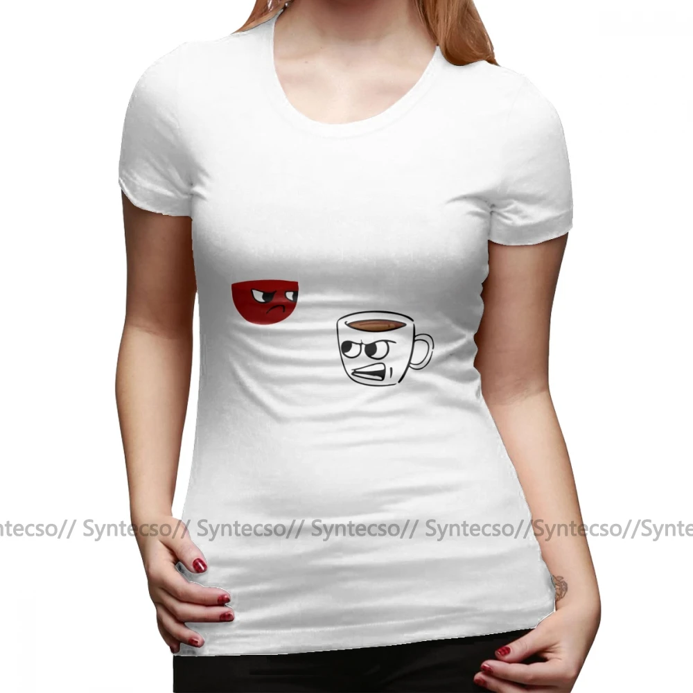 Goedkoop Wijn Grappige T shirt Grappige Wijn En Koffie Talk Ze Houdt Me Meer T shirt Casual Oversized Vrouwen T shirt Dames tee Shirt