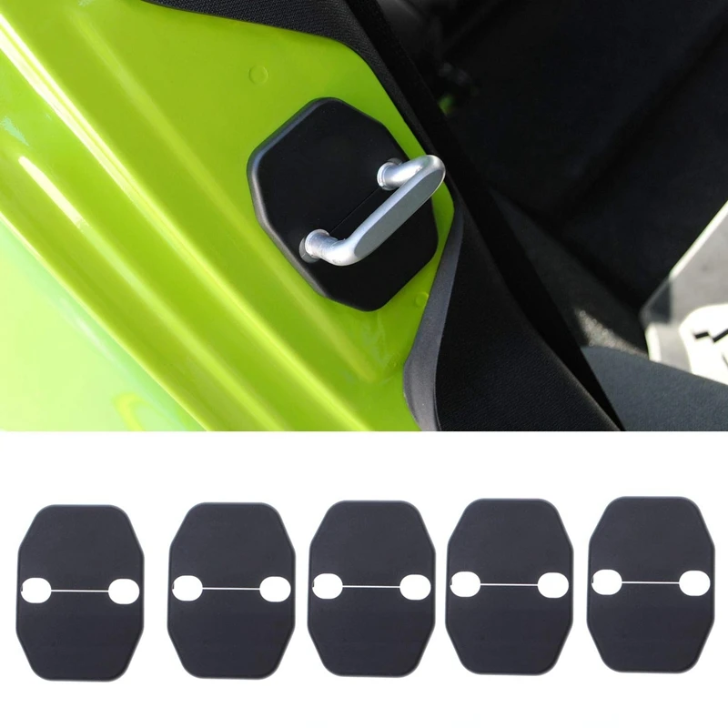 Защитные накладки на дверные замки для Jeep Wrangler JK JKU Grand Cherokee Chrysler 5 шт
