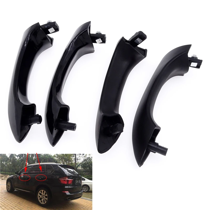 Lhd Outside Exterior Car Door Handles Front / Rear Left / Right For Bmw