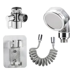 clown Small nozzle set laundry sink connector set bathroom faucet external shower head toilet support filter flexible