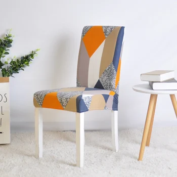 

Elastic Chair Cover for Dining Room Spandex Kitchen Seat Case for Banquet Wedding Party Furniture Protector housse de chaise