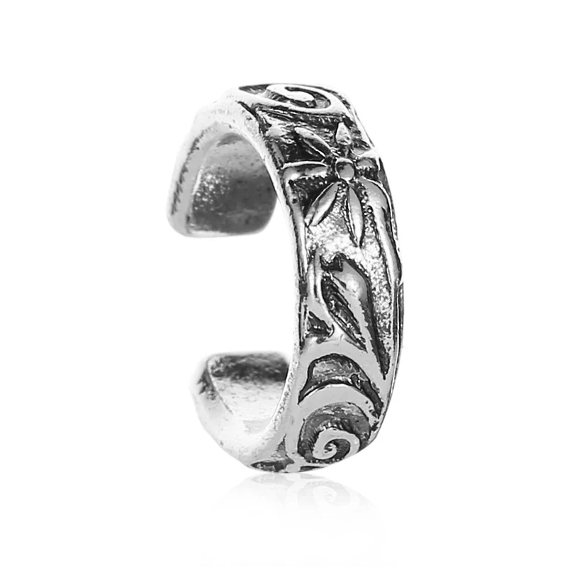 Yobest богемные серьги-каффы для женщин многоцветные C-shape без проколов маленькие серьги Свадебные клипсы Ювелирные изделия Подарки - Окраска металла: E01807