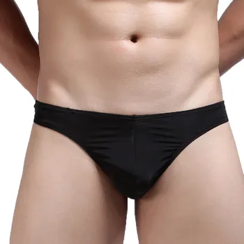 

New Men Sexy Underwear U-Convex Thin Ice Wire Low-Waisted G-String Underpants Shorts Sexy Underwear For Men calzoncillo hombre