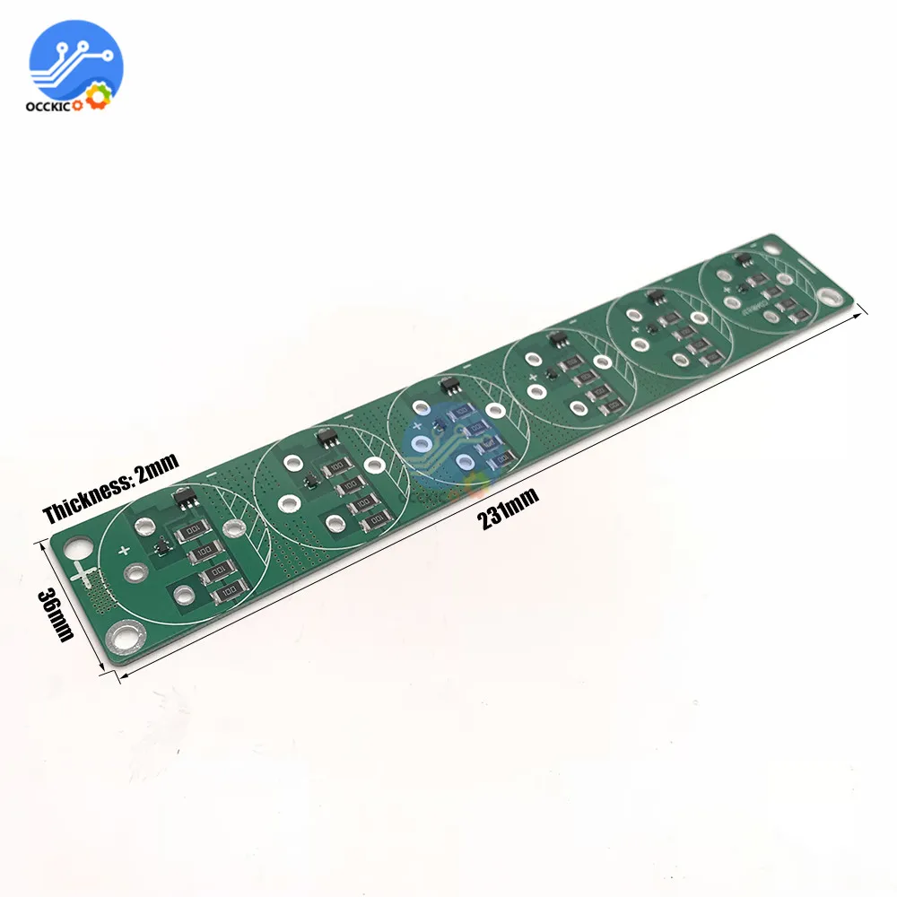 1 шт. супер конденсатор балансировочная Защитная плата для 6 струн 2,5 V-3 V 360-700F 500F 400F 650F конденсатор