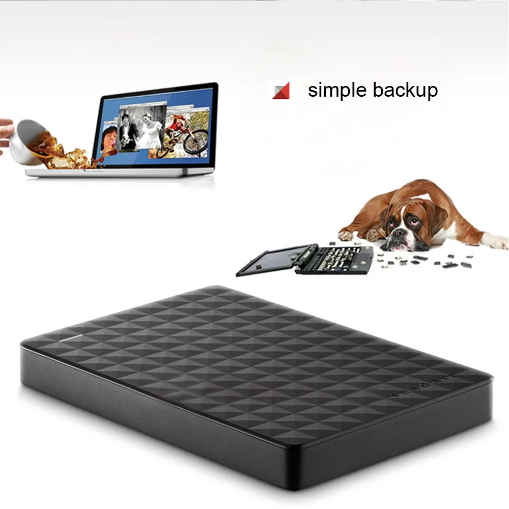 Seagate Expansion HDD Drive Disk 500GB 1TB 2TB 4TB USB3.0 External HDD 2.5" Portable External Hard Disk the best portable external hard drive