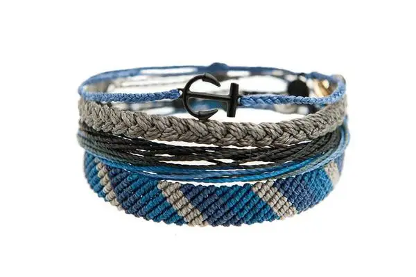 Красный Vsco девушка богемные boho braclets для женщин pulseras нарукавные летние braclets для женщин цепочка ручной работы браслеты дружбы - Окраска металла: Красный