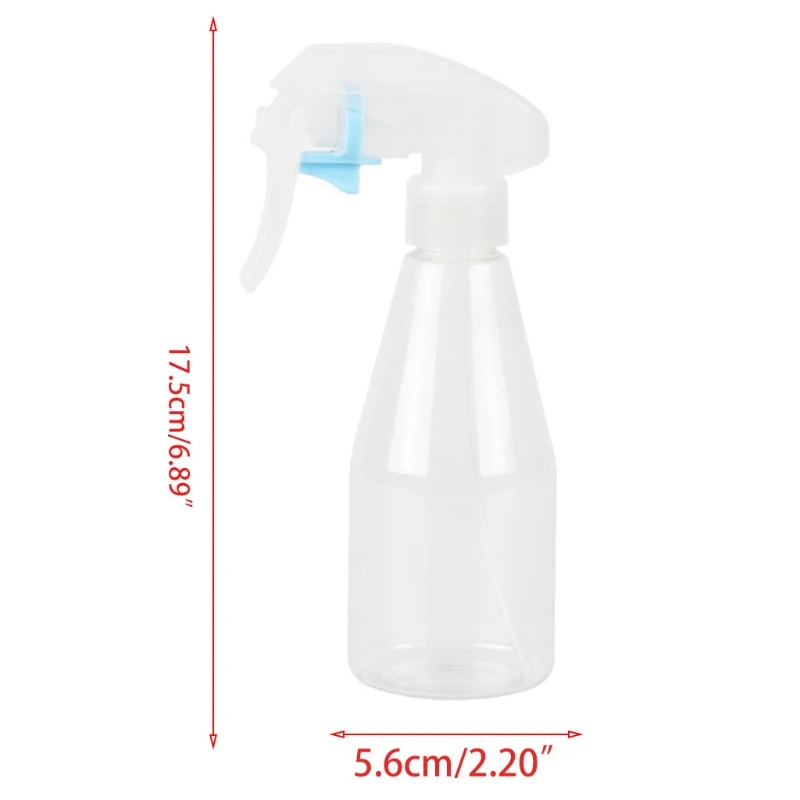 200 мл прозрачная пластиковая пустая бутылка для распыления распылитель жидкости