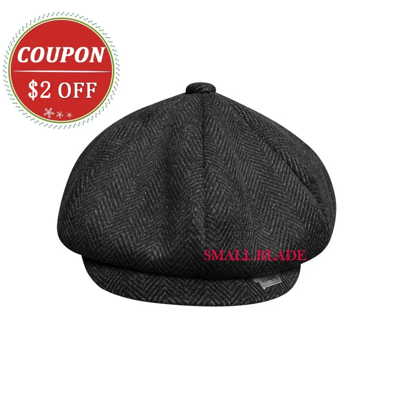 leather beret for men Male Casual Peaked Hat Visors Plus Size Ivy Hat Big Man Head Newsboy Cap Autumn And Winter Top Grade Beret Caps BLM212 mens hats beret