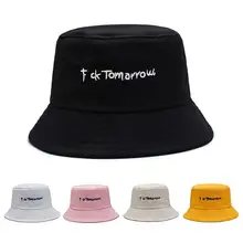 Модная унисекс английская надпись вышивка с широкими полями Рыбацкая Солнцезащитная рыболовная охотничья Шляпа Унисекс Складная Панама Кепка Предотвращающая появление шапок