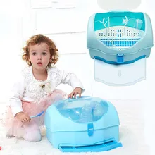 Портативная детская сушилка для бутылочек с молоком, без бисфенола, съемная красочная детская соска, держатель для чашки для кормления, роскошная сушильная станция