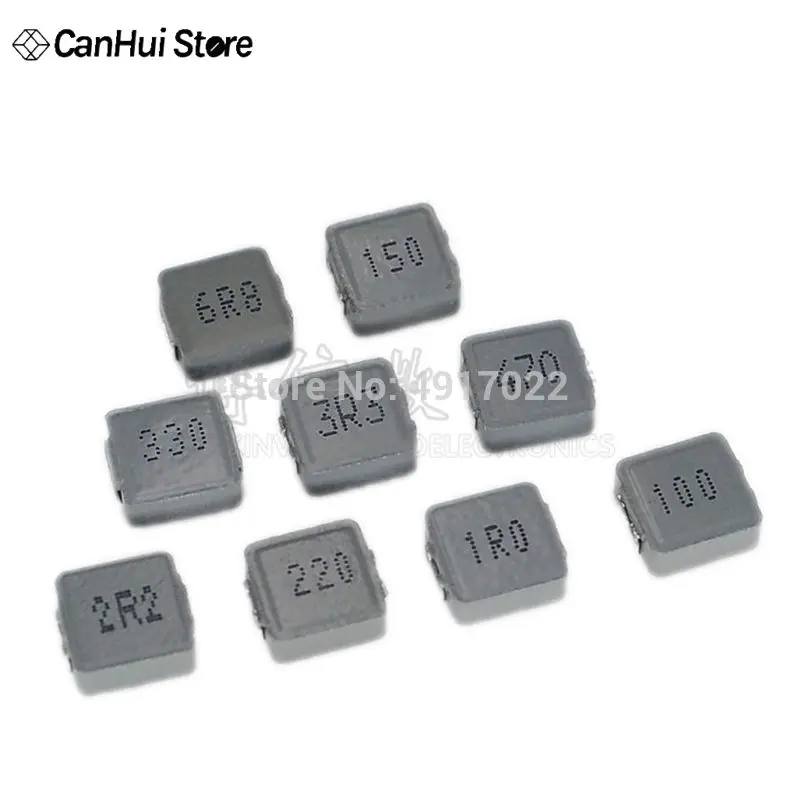 10 шт. SMD Мощность адаптера переменного тока 0520 1UH 2.2UH 3.3UH 4.7UH 6.8UH 10UH чип индуктор 5*5*2