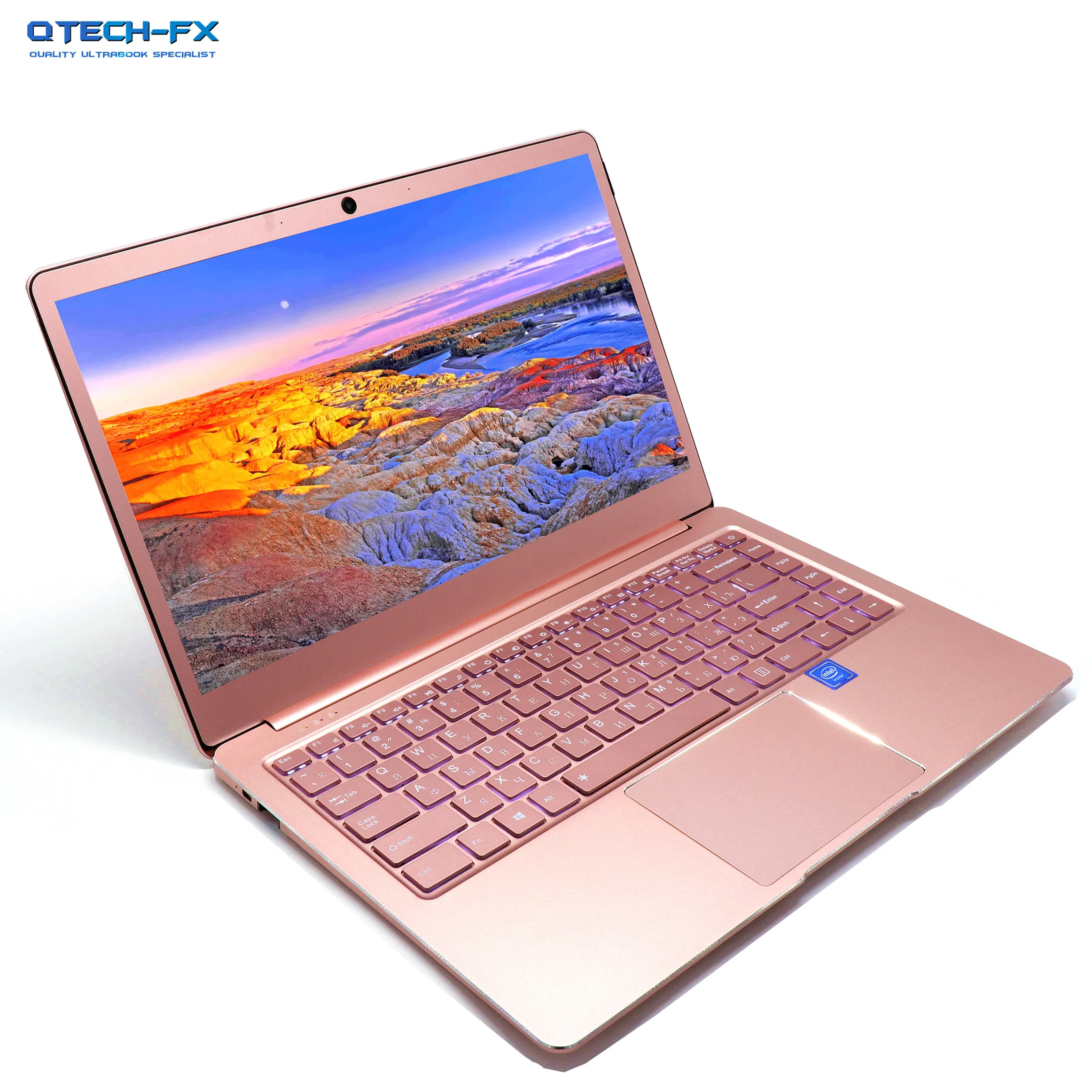 Металлический ультрабук SSD 512 ГБ 256 128 Гб RAM 8 14 дюймов FHD CPU Intel Windows 10 офисный