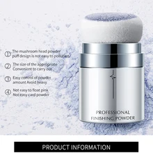 Профессиональная пудра для лица долговечный контроль масла для осветления лица рассыпчатая пудра макияж консилер фиксирующая пудра легко носить