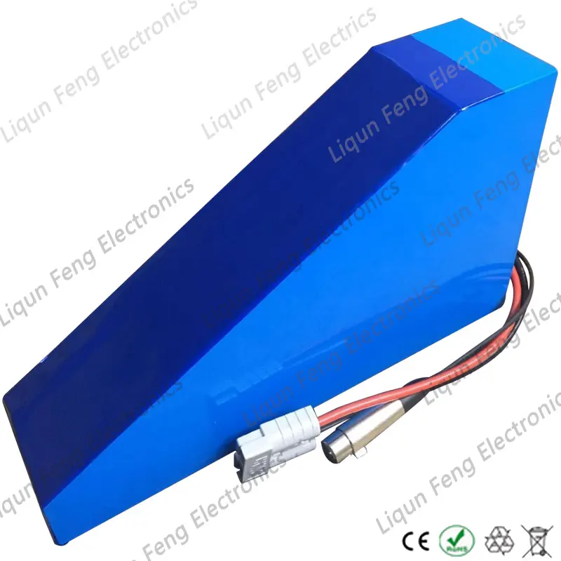 Cheap 48V Lithium Ebike Battery 48V 25ah 52V 25ah Triangle Electric Bicycle Battery for 48V 1000W 750W Motor Bafang BBS03 BBSHD BBS02 1
