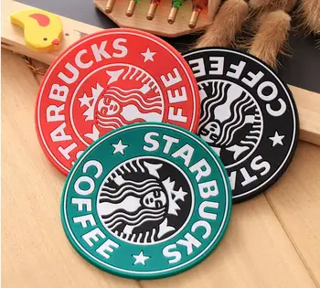 

500pcs Silicone Coaster Mermaid Krakens Coaster Round Placemats Coffee Cup Mats Mug Coaster Mat Cushion Placemat Cup Holders