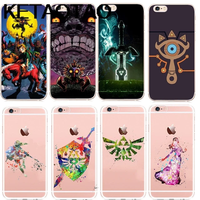 KETAOTAO легенда о Zeldas чехол для телефона s для iPhone 4S 5C 5S 6S 7 8 SE 5Plus XR XS Max чехол кристально чистый мягкий TPU чехол s