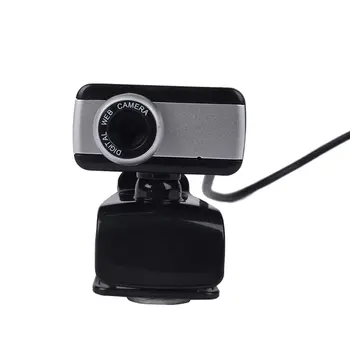 

Computer HD Webcam USB Video Webcam Clip USB Camera Built-in Microphone Video Teaching Live For PC Laptop