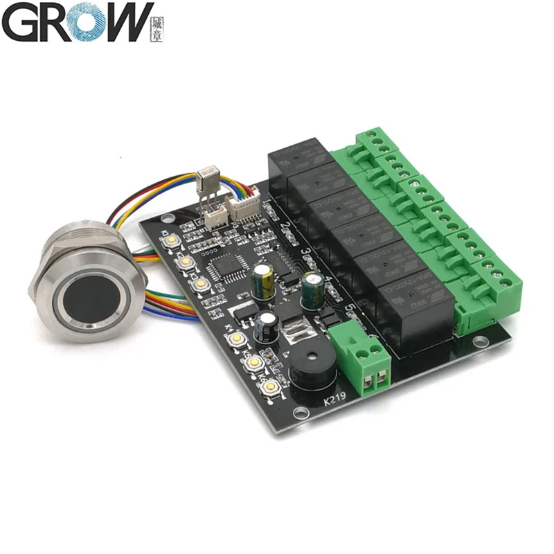 GROW K219 A + R503 программируемая инфракрасная панель управления отпечатком пальца