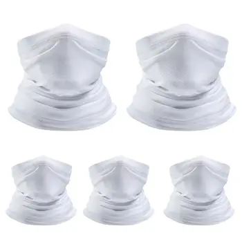 

New 5Pcs Outdoor Dust Sun Protection Quick-dry Breathable Face Mask Headband Scarf маска маски