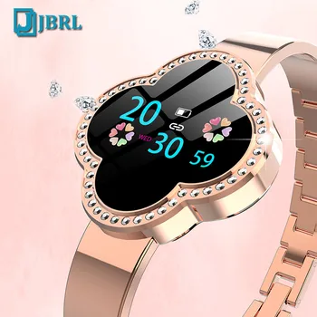 

Fashion Smart Watch Women Heart Rate Monitor Smartwatch Lady Eleectric Bluetooth Fitness Tracker Smart Clock For Friend as Gift