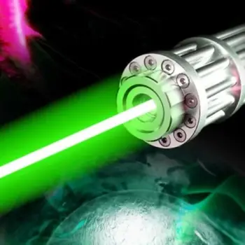 

High Power torch Focusable high power Green Laser pointer 10000m 5MW Adjustable Laser Focus Lazer Pen Combination
