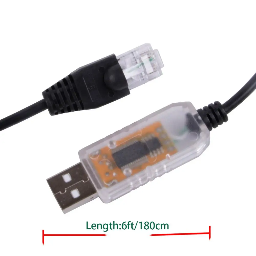 Produktbild von Rs-232c Cable Voltronic RS232 EG4 6000EX 6500EX FTDI FT231XS USB To RJ45 RS232 Port Serial Cable Usb To Rs232 Cable