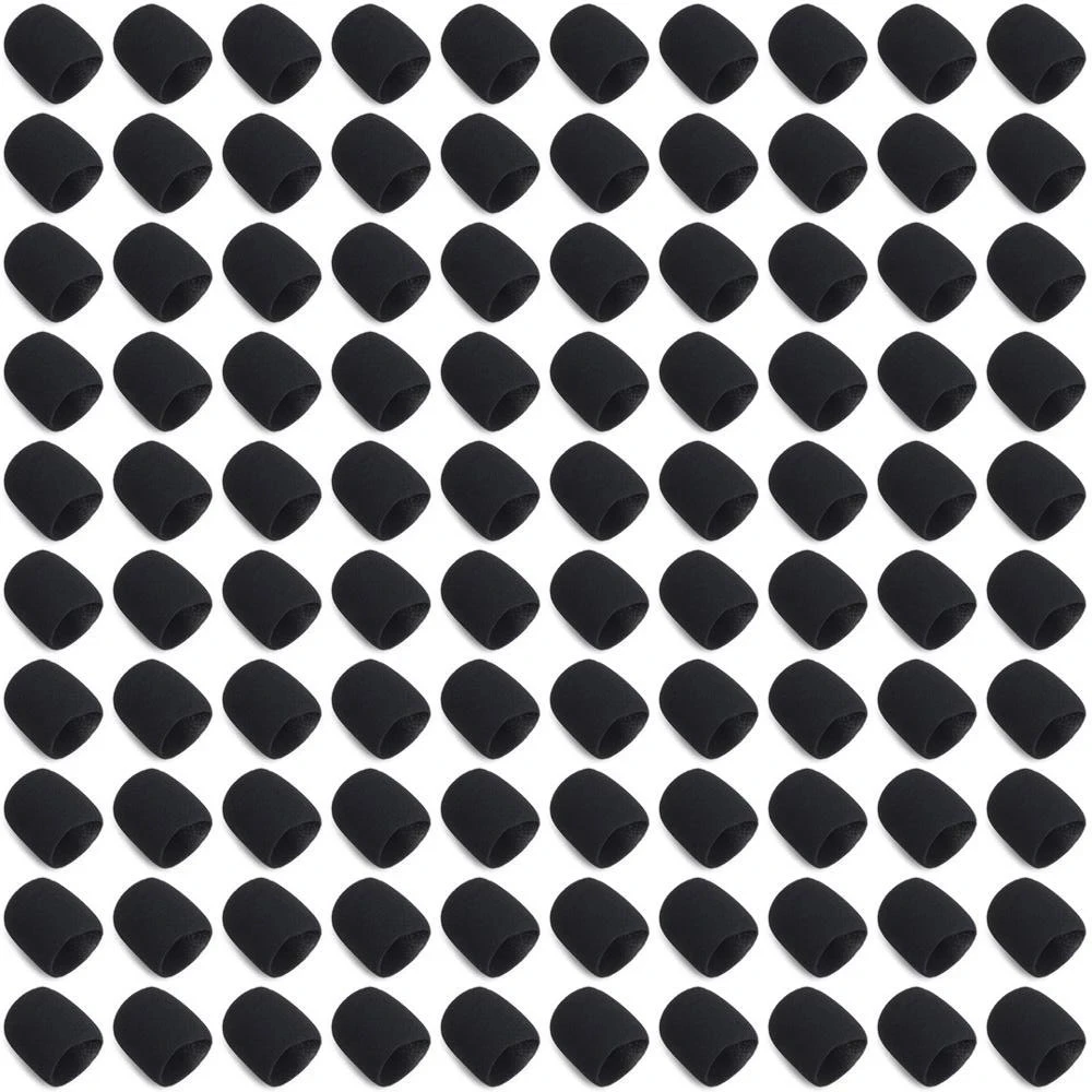 100PCS Microphone Sponage (inner) Windscreens Foam for Shure SM58 SM58S SM58LC BETA58 PG58 SLX24 grill Handheld Accessories | Электроника