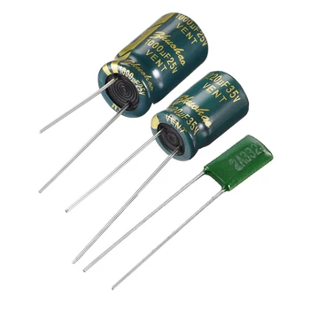 

uxcell 25V 35V 400V 2.2 10 22 100 220 470 1000uF 36 Electrolytic Capacitor for DIY Project Soldering