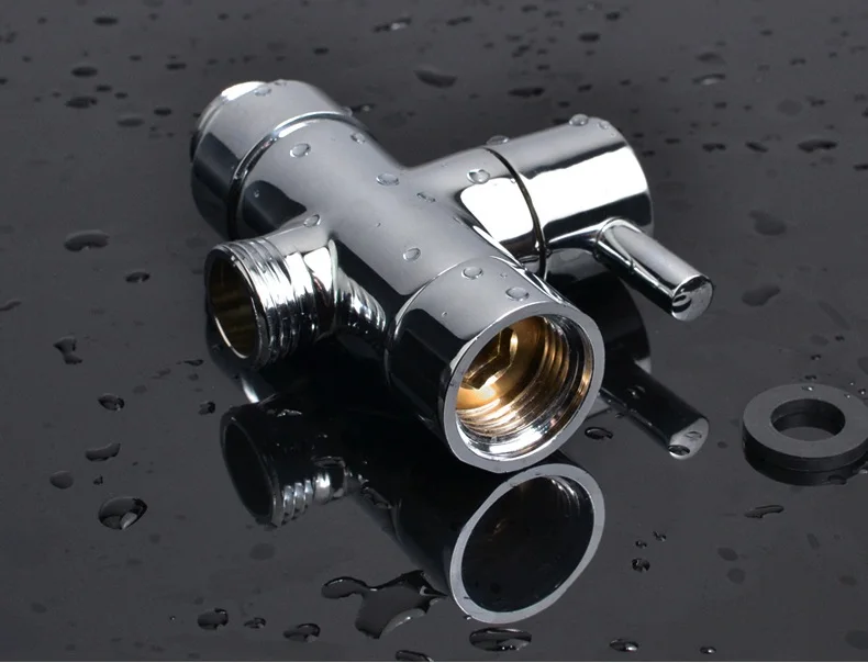 T-adapter 3 ходовой клапан для Diverter Ванна распылитель для туалетного биде душевая головка Dls HOmeful