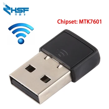 

150Mbs USB wireless 2.4GWifi adapter mini USB high speed network card MTK7601 single frequency Ethernet WiFi dongle for laptop