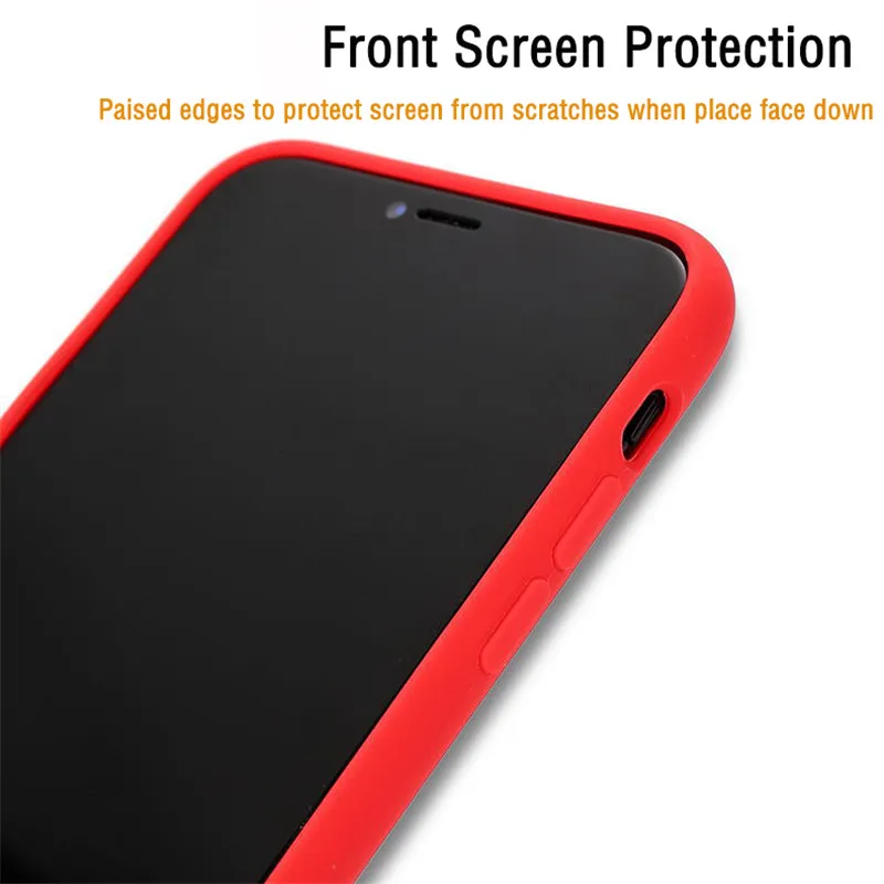 Силиконовый чехол с логотипом для телефона iPhone 11Pro MAX 6 6S 7 8 Plus X XR XS Max Розничная упаковка жидкий силиконовый чехол