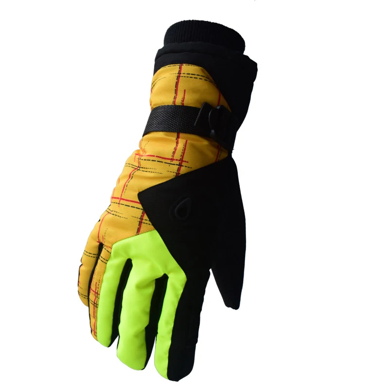 Зимние профессиональные лыжные перчатки противоскользящие износостойкие мотоциклетные лыжные перчатки для горных лыж ветрозащитные Guanti Moto