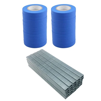 

Tree Secateurs Engraft Branch Gardening Bind Belt PVC Tie Tape Tying Binding Flower Vegetable Machine (Blue)