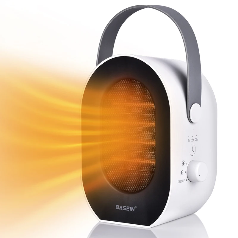 

Electric Space Heater Winter Warm Wind Heater Machine Tip-Over and Overheat Protection Hand Warmer Device For Home Office