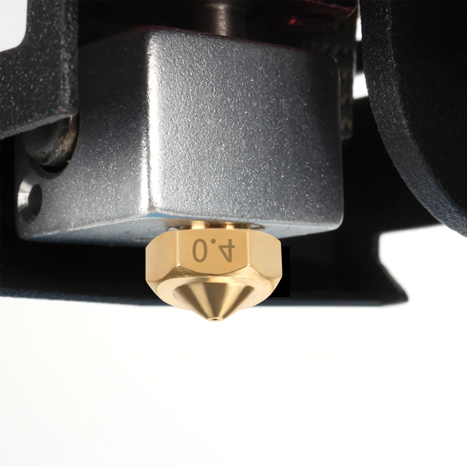 kingroon pçs bocal de bronze rosca bocais de aço inoxidável para filamento impressora hotend extrusora bico