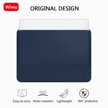 Роскошный Ультратонкий чехол для ноутбука MacBook Air 13 360, защитный чехол для ноутбука MacBook Pro 13 15, водонепроницаемый чехол из искусственной кожи чехол