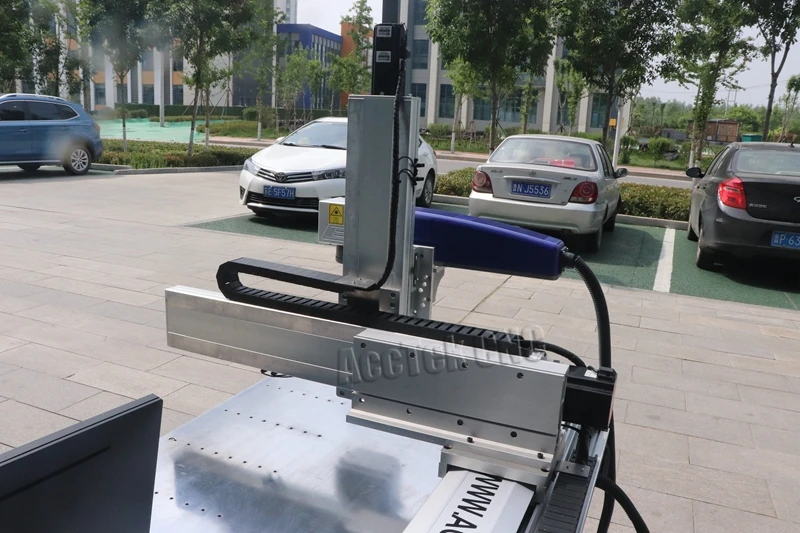 Acctek Low cost laser marking for sale high quality cnc fiber laser marking machine price AK6090F