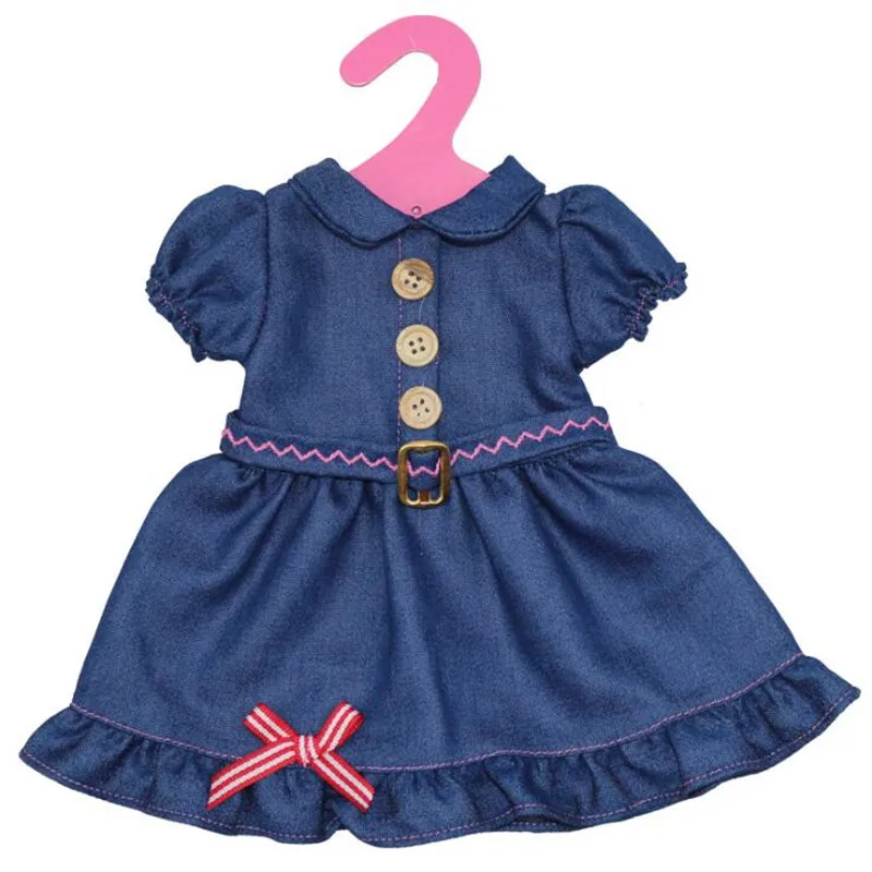 Doll Clothes Accessories Fit 18 inch 43cm 6 Style Born New Baby Red blue jacket suits in spring For Birthday Festival Gift | Игрушки и