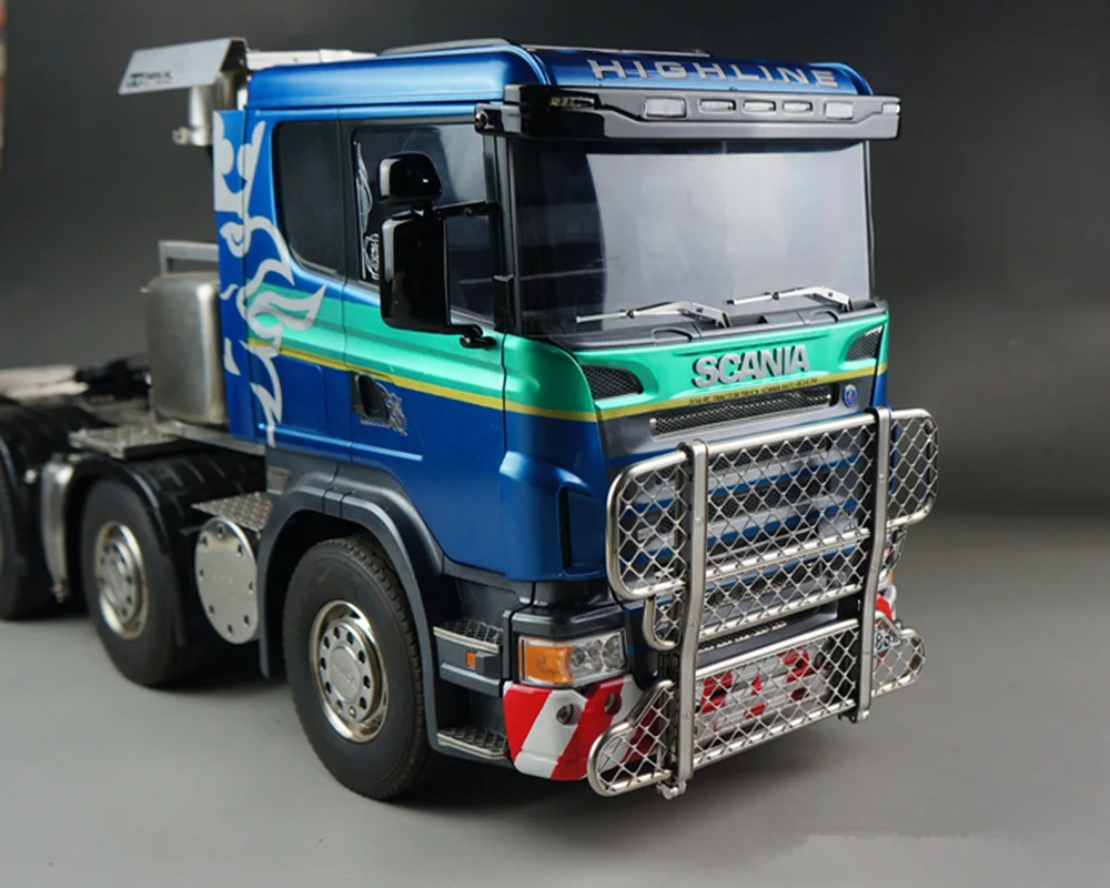 Металлический передний бампер для грузовика tamiya 1:14 scale trailer R620 56323 R730