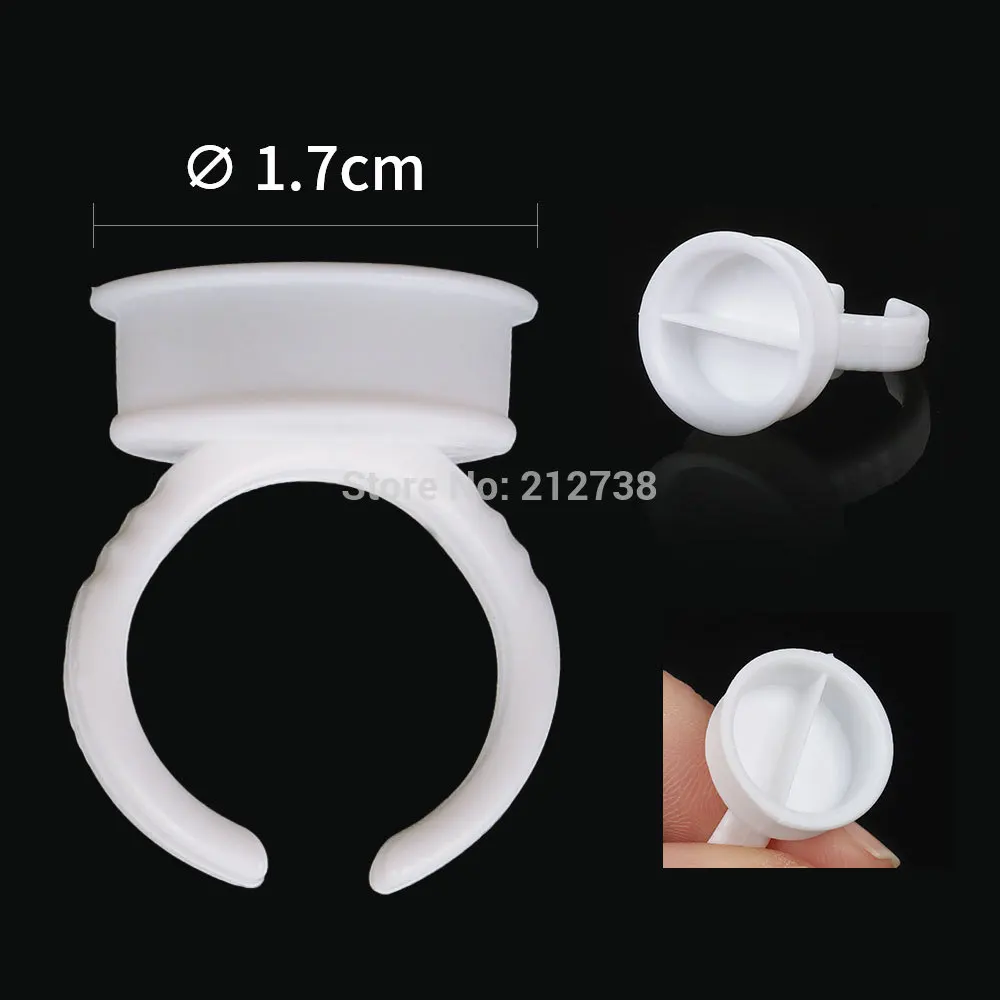 100 шт. одноразовые кольца для перманентного макияжа|tattoo pigment holder|pigment holderpermanent makeup