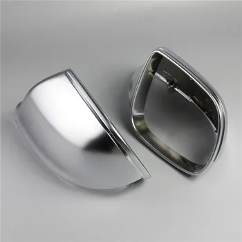 

For Audi Q5 Q7 a Pair of Matte Chrome ABS Rearview Mirror Shell Cover Side View Protection Caps