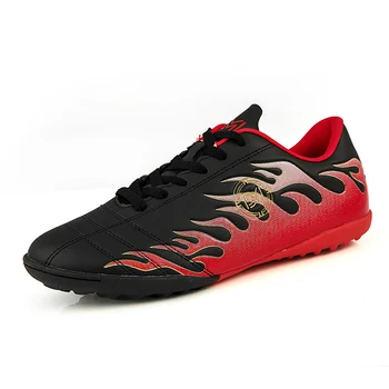

Men Teenager Football Soccer Boots Athletic Soccer Shoes 2020 New Leather Soccer Cleats Training Football Sneakers Futsal Shoes
