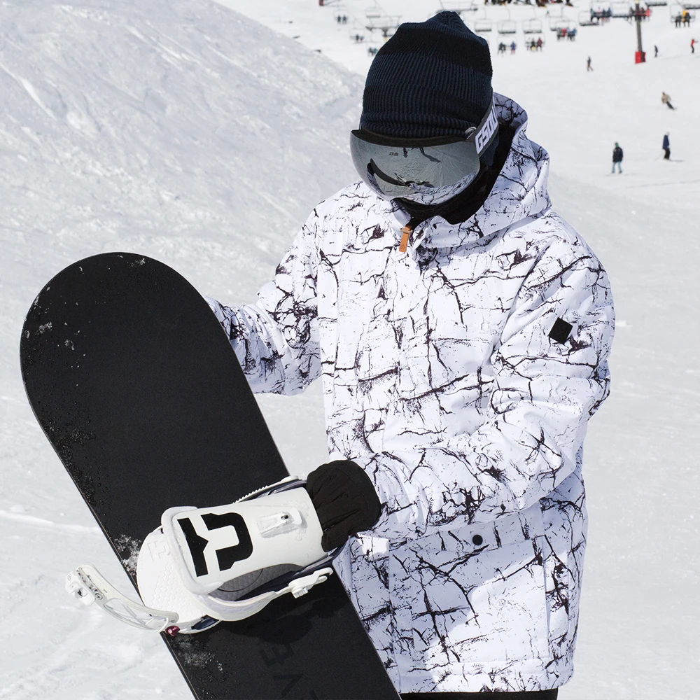 

SMN Men Ski Jacket Skiing Snowboarding Jacket Male Snow Coat Windproof 10K Waterproof Winter Warm Outdoor Sport Clothing
