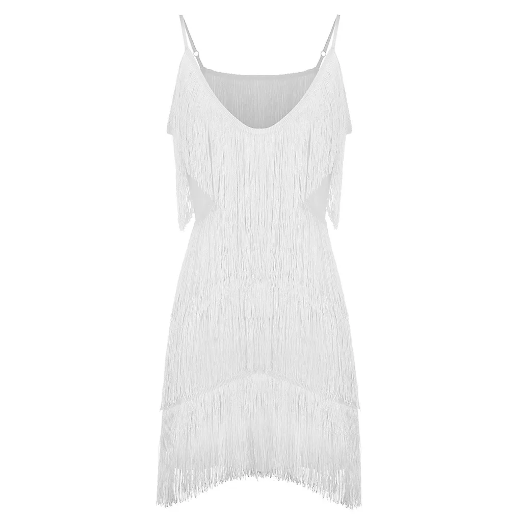 Вечернее платье vestidos mujer, модное женское платье с глубоким v-образным вырезом и открытой спиной, с кисточками, комбинированное дизайнерское сексуальное платье женски#251102