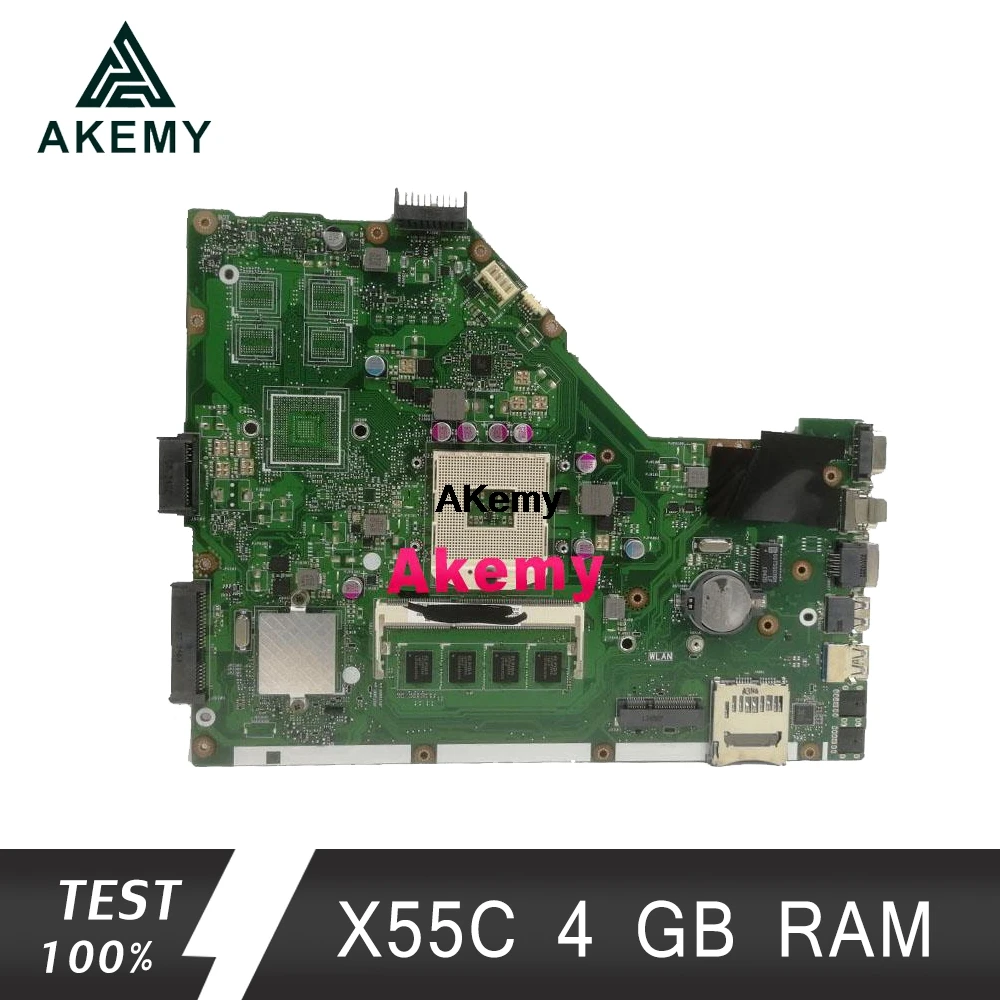 Akemy X55C 4 Гб Оперативная память памяти Материнская плата Asus X55CR X55V X55VD ноутбука DDR3 60