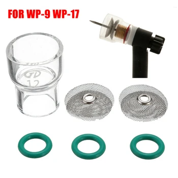 

6 Pieces #12 Glass Pyrex Welding Torch Nozzles For WP-9 WP-17 Kit 1 * #12 Heat-resistant Glass Cup 2 *Stainless Steel Filter