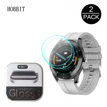 

2PCS For LEMFO F15 G20 Z06 Smart Watch Tempered Glass For LEMFO G20 Z06 2.5D 0.3MM 9H HD Clear Scratch Resistant Guard Glass